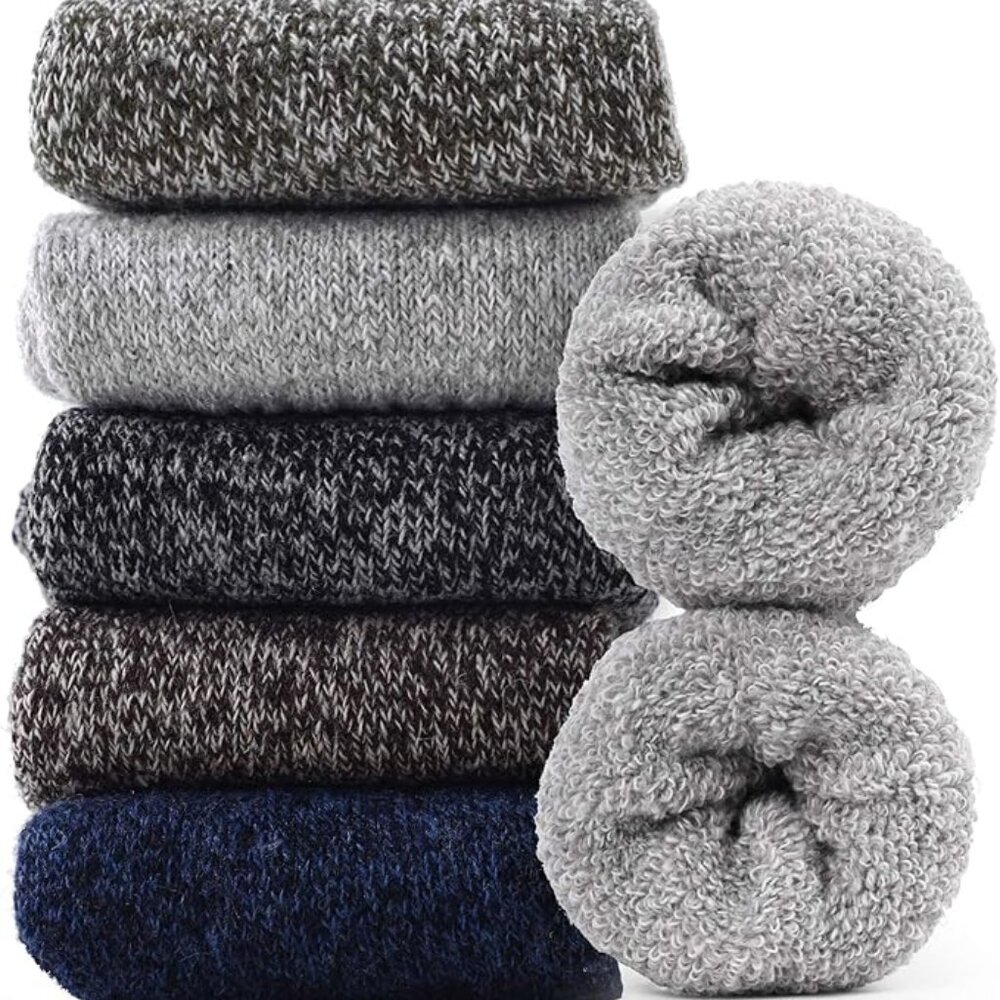 5 Paris Thermal Socks  Winter Warm Socks